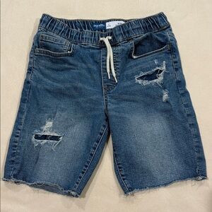 Boys’ Blue Old Navy Distressed Shorts